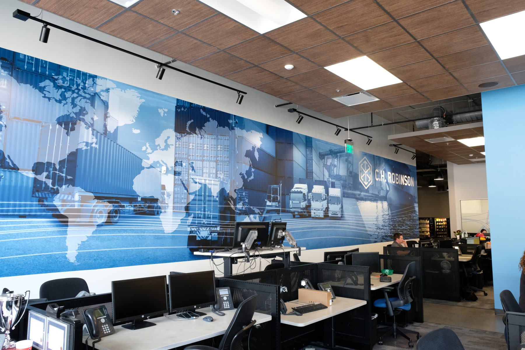 Wall Mural Vinyl Print Business Office