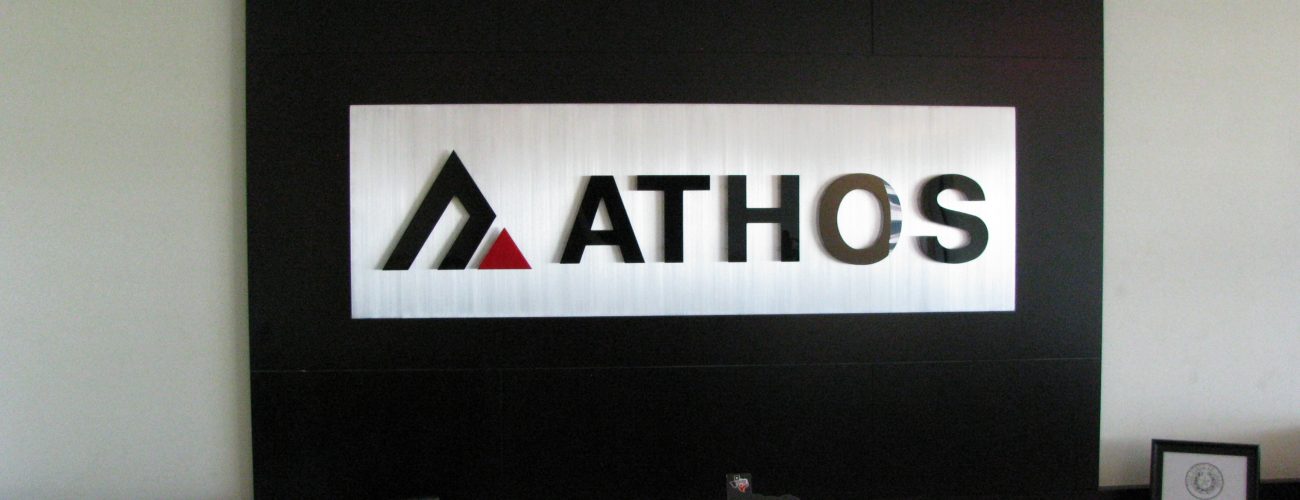 Athos reception sign