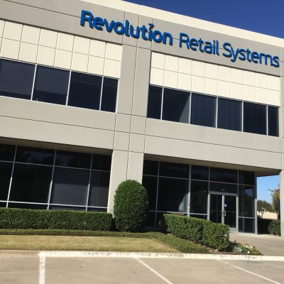 Revolution Retail Systems Non-illuminated Channel Letter Sign