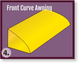 Front Curve Awning