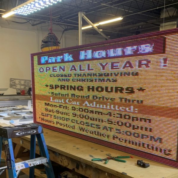 LED outdoor digital sign