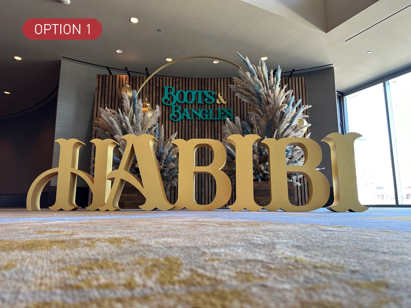 Custom Foam Individual Letters